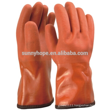 Sunnyhope winter pvc coated gloves cold weather gloves work